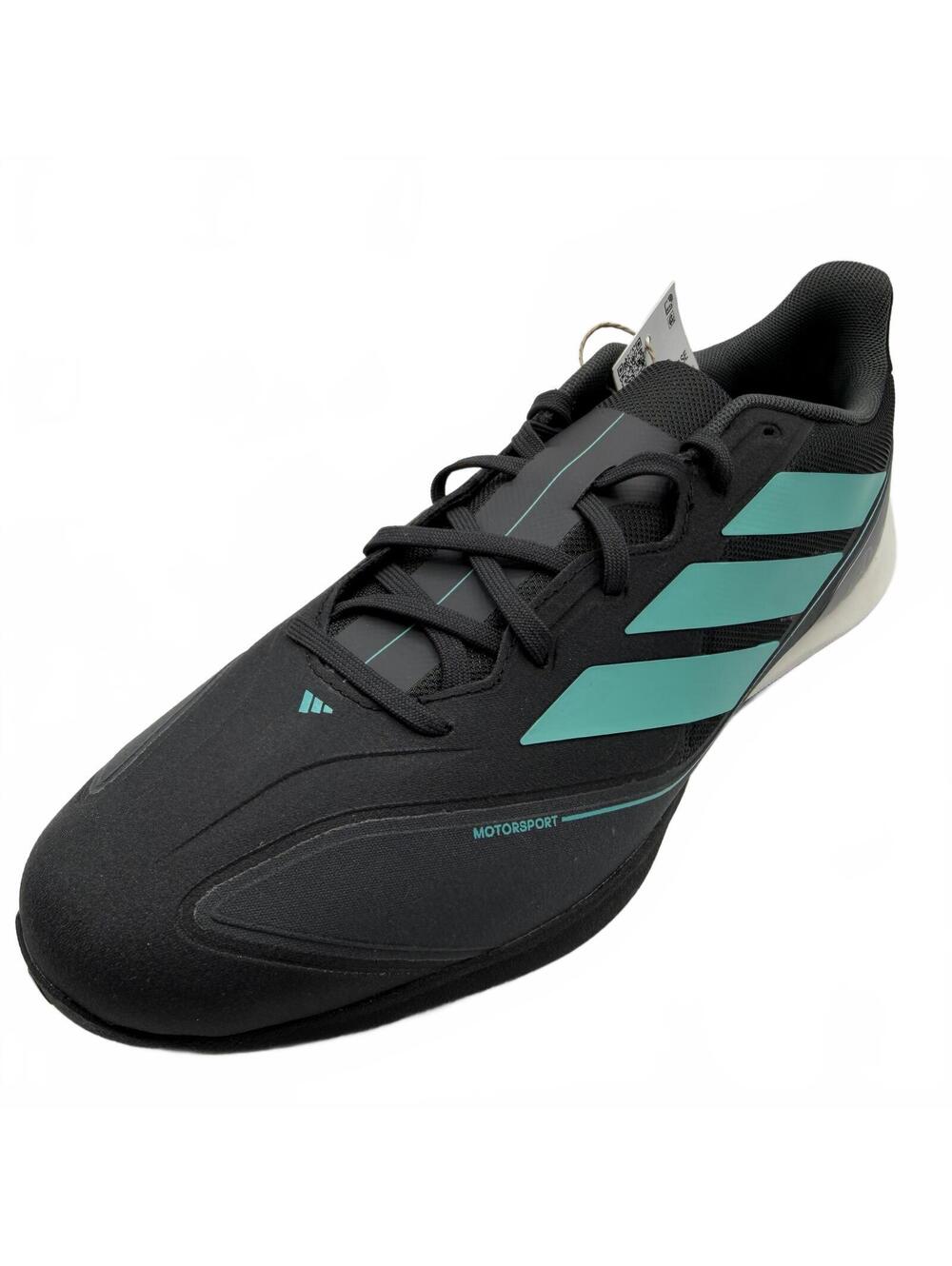 Mercedes AMG PETRONAS F1 Team × adidas Feroza Base Black JQ3273 Men's Size 10.5 - Picture 13 of 13